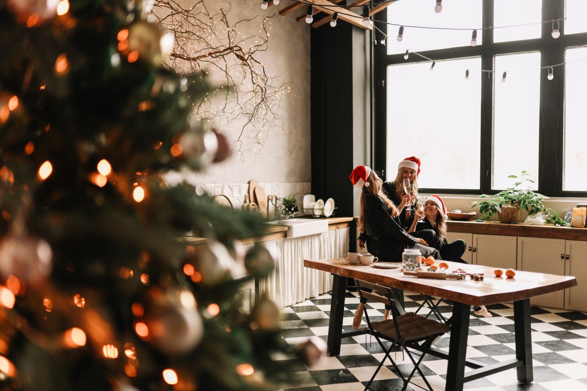 weihnachtliche Küchen-Deko