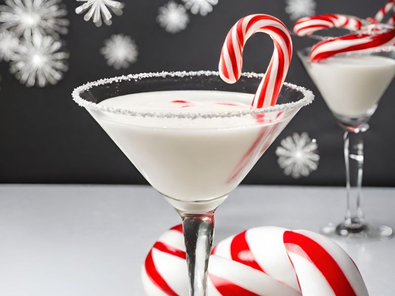 Peppermint Martini: Weihnachts-Rezept