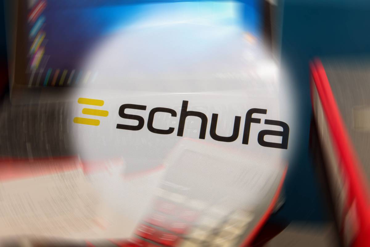 Das Logo der Schufa.