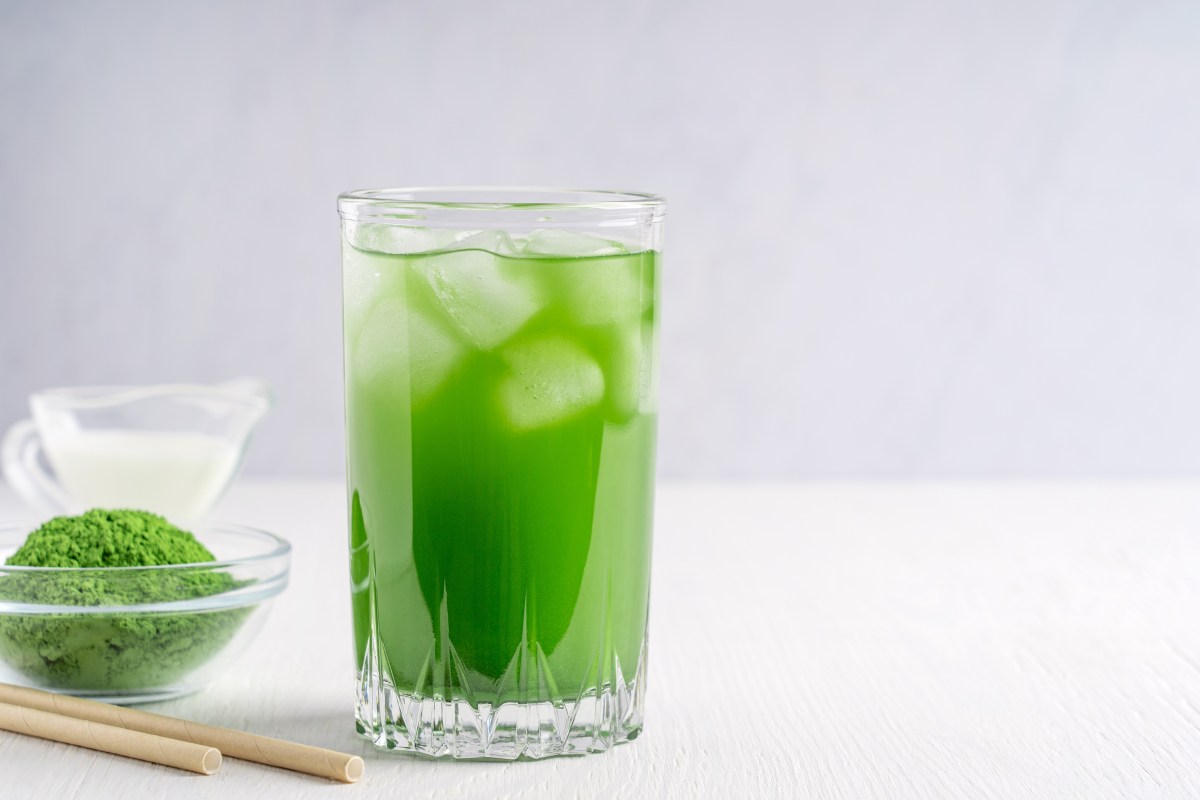 Matcha Mocktail Rezept