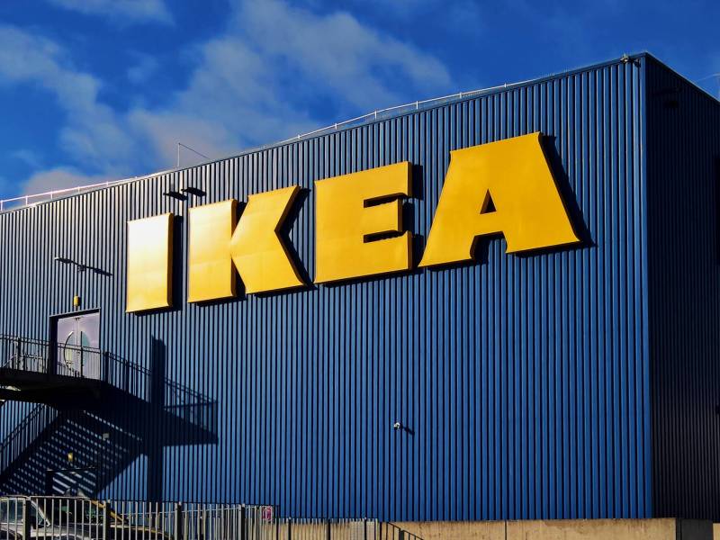 Eine Ikea Filiale.