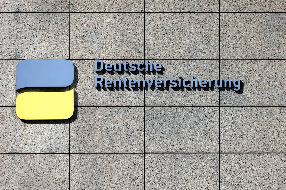 Das Logo der Deutschen Rentenversicherung.