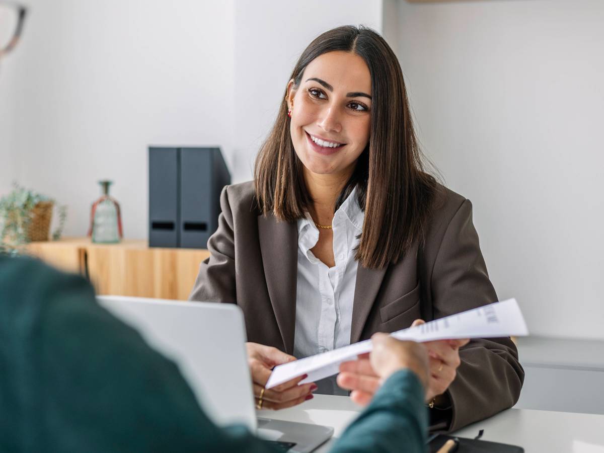 Frau Bewerbung