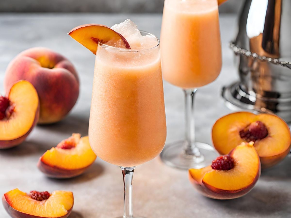 Frozen Bellini: Cocktail Rezept