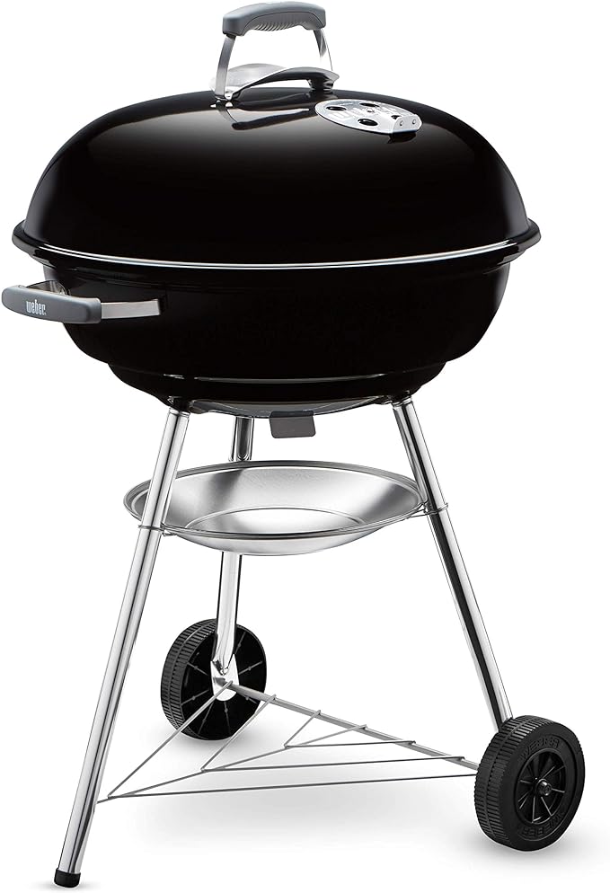 Weber Compact Kettle Holzkohlegrill