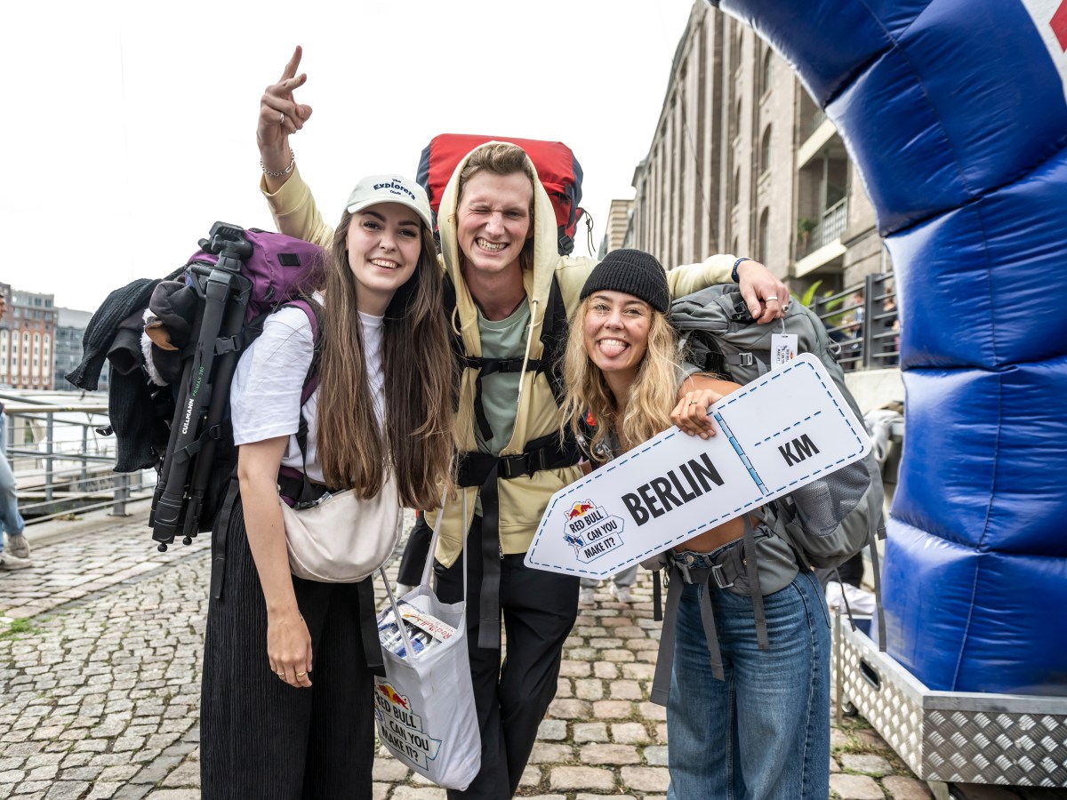 3 bekannte Influencer:innen nahmen an der Red Bull „Can You Make It?“- Challenge 2024 teil.