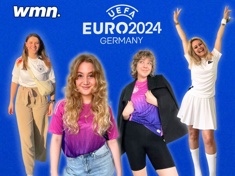 Wmn-Redakteurinnen im Deutschland-Trikot