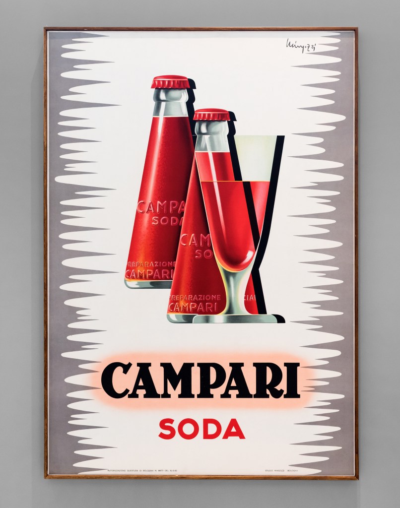 Campari Soda: Retro Werbung