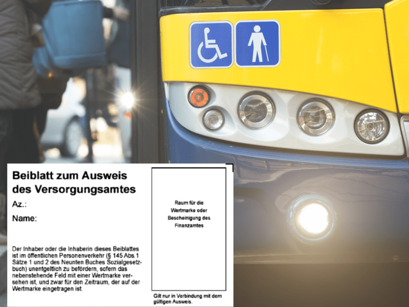 Busfahren mit Schwerbehinderung