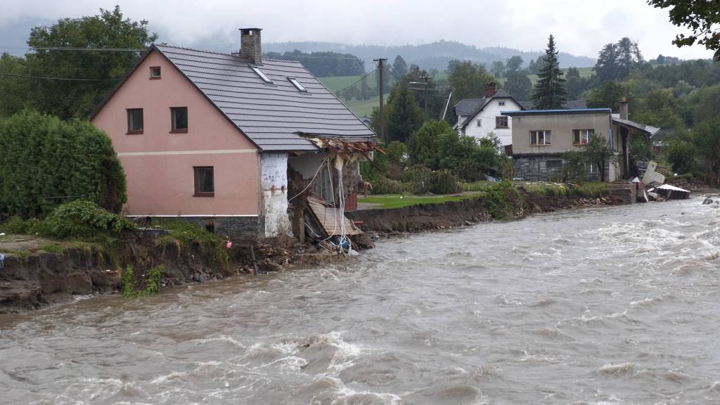 Hochwasser im Tschechien