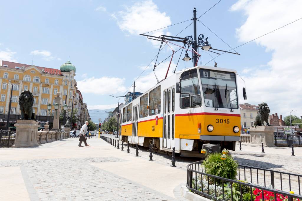 Bahn in Sofia