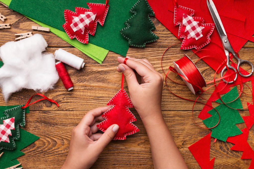 Duftkissen für Weihnachten DIY Bastel-Idee