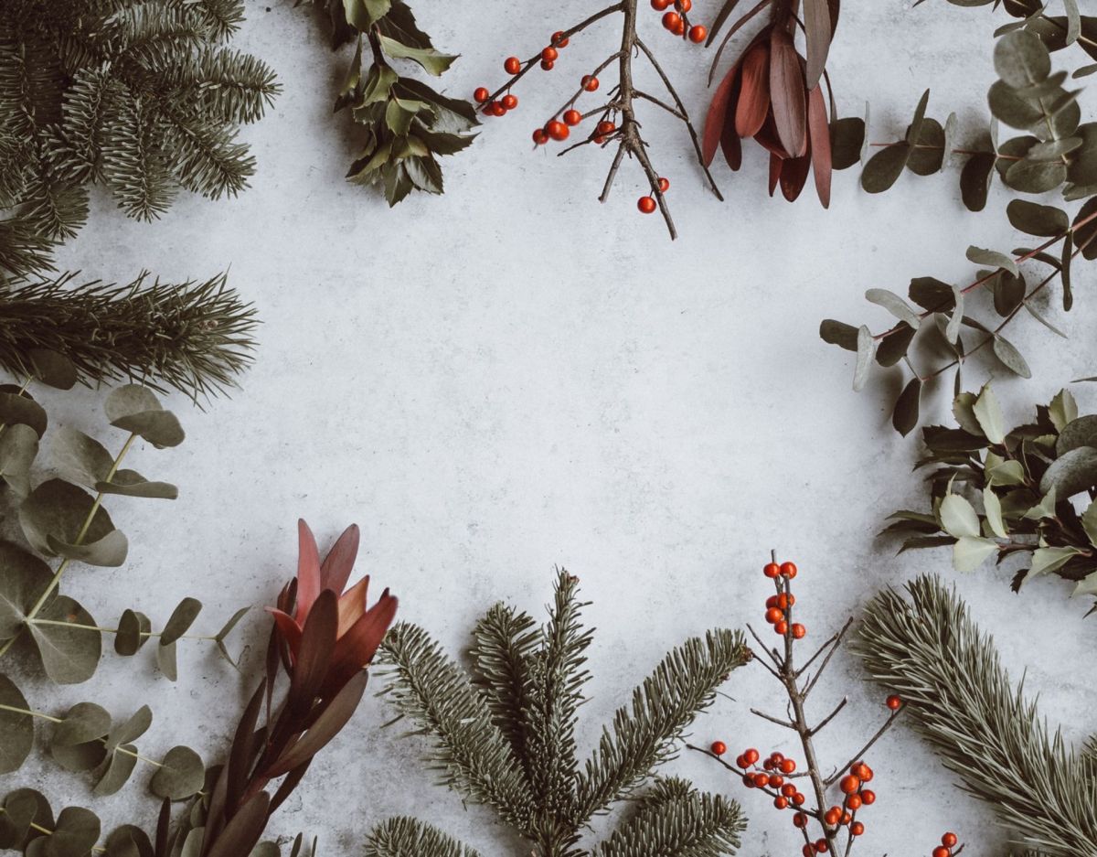 Süße Weihnachtsbaum Alternative DIY: Garnbäumchen