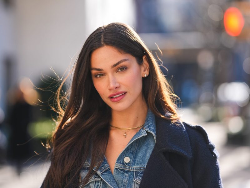 Young woman with natural Make up