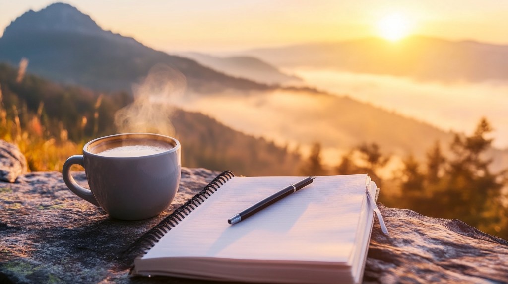 buch und Tasse