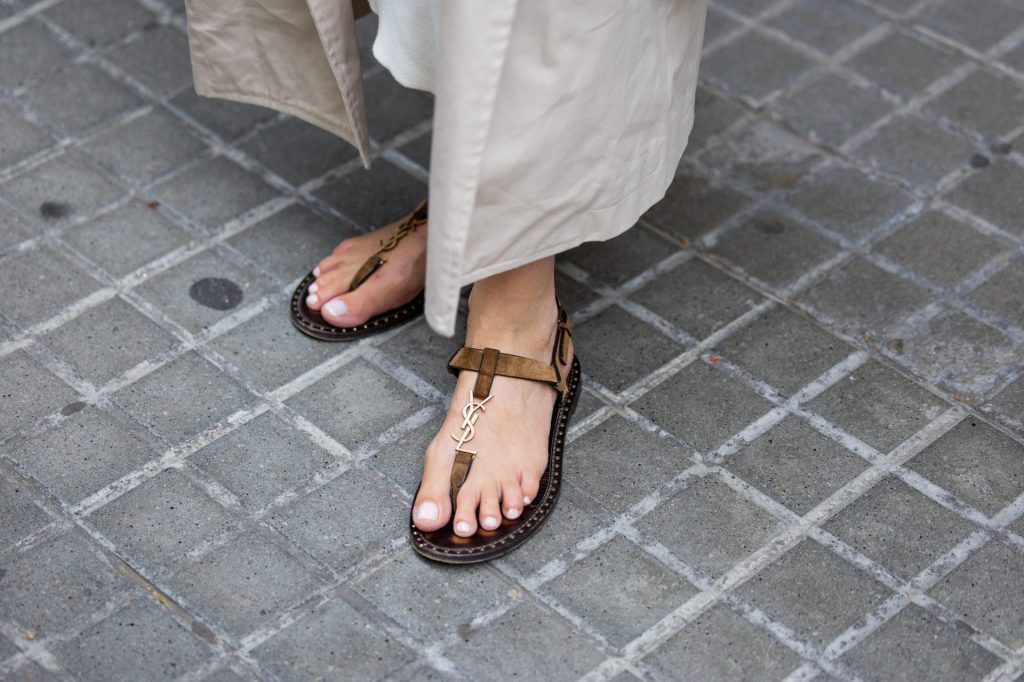 Sandalen aus Wildleder