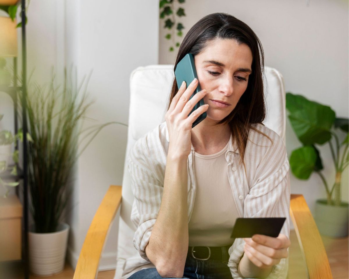 Frau Jobverlust Angst